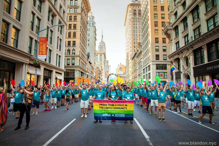 New York City Gay Men's Chorus Pride March