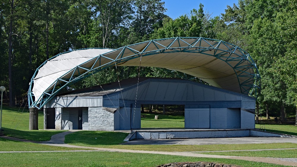 Civic center pavilion