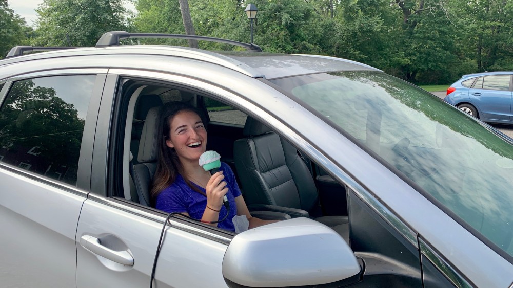 drive-in choir singer