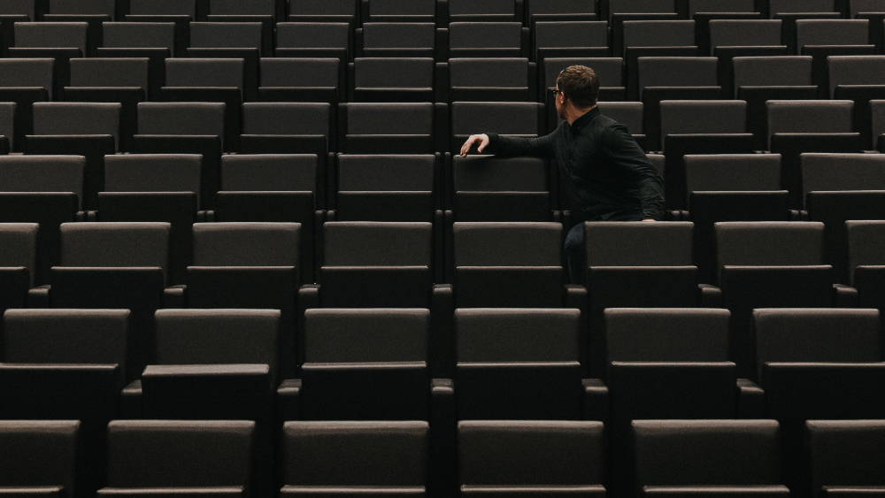 empty concert hall