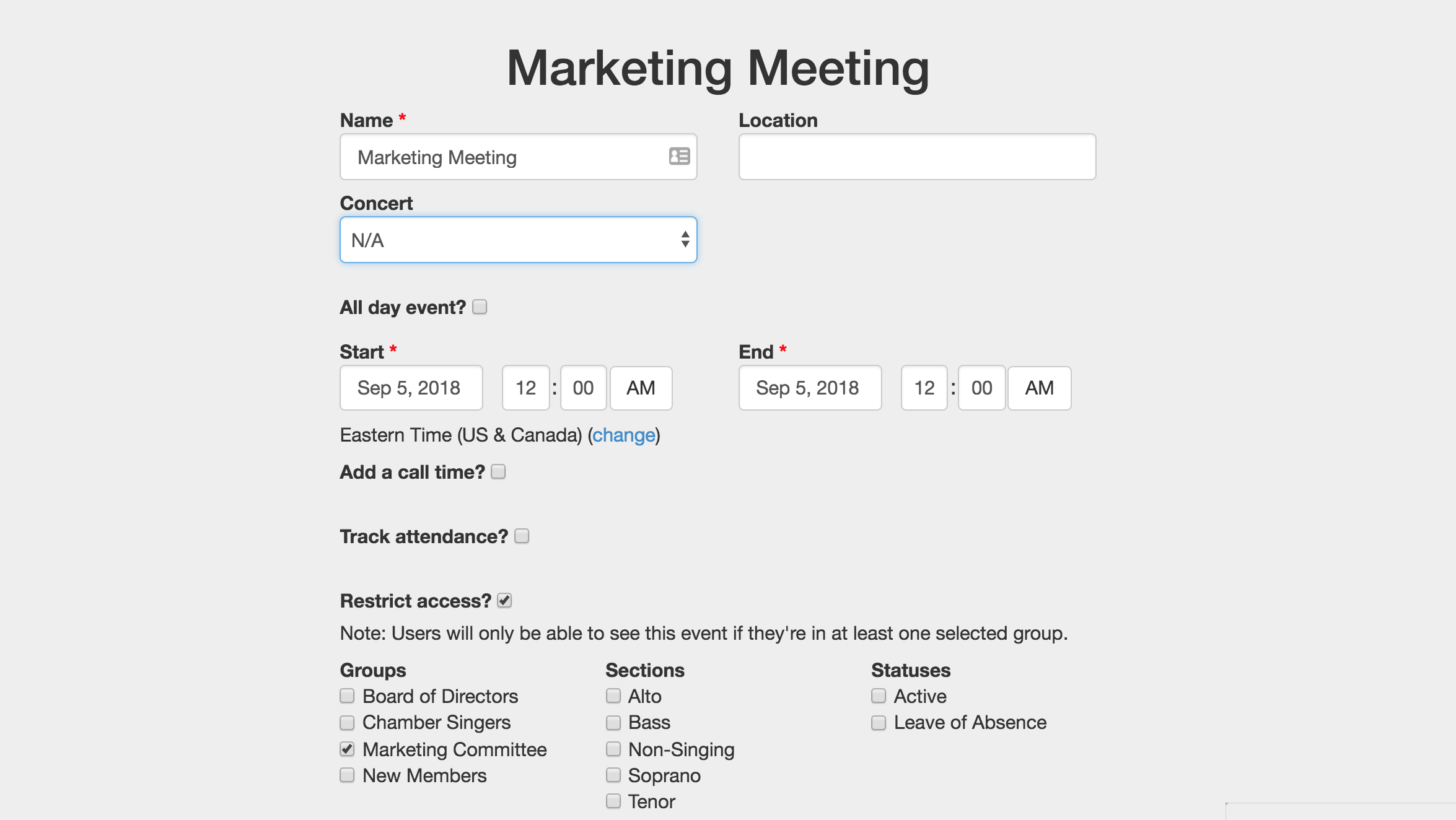 How Your Choir's Marketing Chair Can Use Chorus Connection
