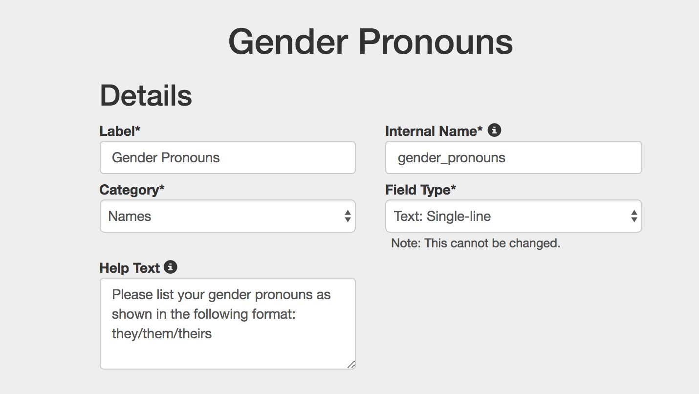 gender pronouns