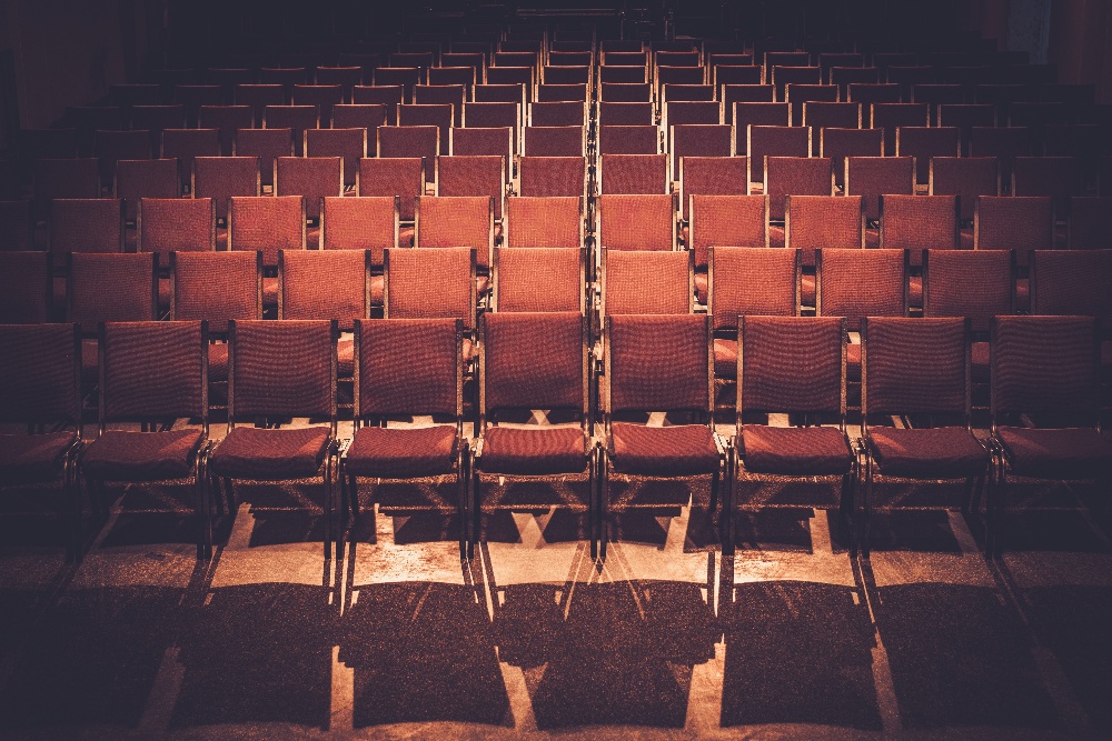 Empty audience