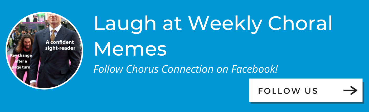 Chorus Connection Facebook CTA